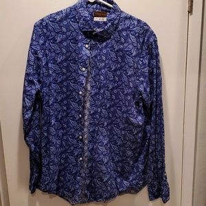Mens shirt, paisley design